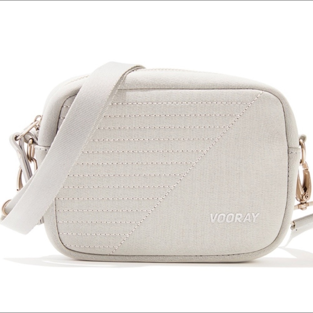 VOORAY Sidekick Crossbody Bag - Gray Moto